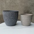 thumbnail image 6 of SPRING PARK Frosted Imitation Stone Flower Pots Bonsai Flowerpot Balcony Plant Pot Indoor/Outdoor Plant Pots Home Decor Supplies, 6 of 7