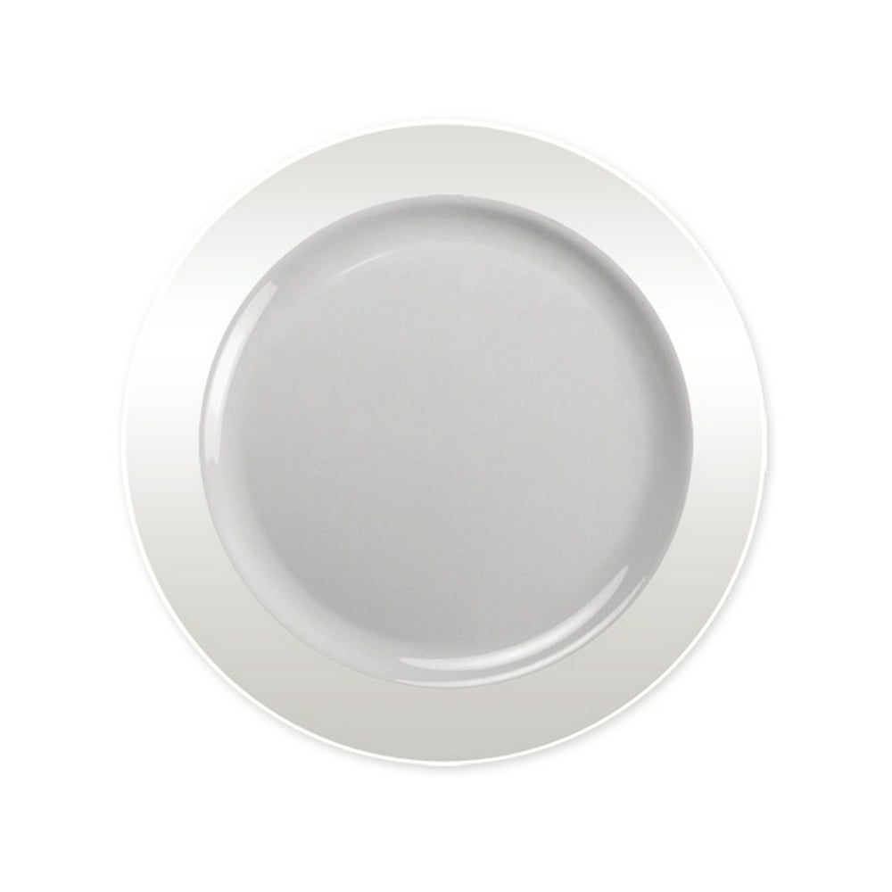 Magnificence Clear 9" Plastic Luncheon Plates, 30ct.