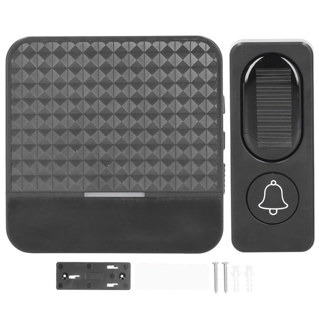 Sistema de alarma de timbre de puerta, timbre inalámbrico, timbre inalámbrico solar, sistemas de seguridad para el hogar, salida de alta intensidad