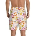 thumbnail image 3 of Easygdp Colorful Floral Men's Short Pajama Pants, Sleep Shorts, Household Pants, Casual Pants with Pockets - 4X-Large, 3 of 9