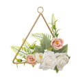 thumbnail image 1 of Regalos de boda con flores artificiales de hierro forjado para la decoración del fondo de la boda 22x22cm, 1 of 9