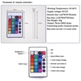 thumbnail image 5 of 5x 24Key LED RGB Controller DC12V IR Remote Controller para tiras de luces LED, 5 of 5