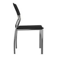 thumbnail image 4 of Pemberly Row 33"H Contemporary Faux Leather Dining Chair in Gray (Set of 4), 4 of 4