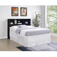 thumbnail image 2 of Westpark 49-inch Queen Bookcase Headboard Black, 2 of 8