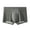 1598#Gray, variant on Mens Ice Silk Mesh Breathable Underwear,Panties Soft Ultra Thin Comfortable Men Boxer Briefs Light Green 3XL