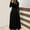 Black, variant on GZWYHT Dresses for Women 2025,Maxi Dresses Women Casual Solid Long Sleeve Round Neck Dress Big Swing Long Dress Long Sleeve Dress,Casual Dresses,Wine Dress,Vacation Dresses 2XL
