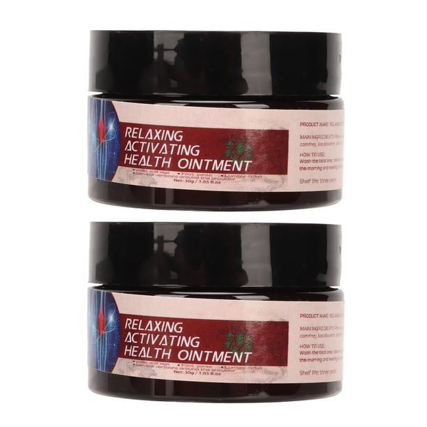 Crema De Masaje Para El Cuidado De Las Articulaciones, Hidrata La Piel Alta Penetración 1.1 Oz 2 Piezas Crema De Masaje Para El Dolor De Piernas Orgánicos Para El Cuidado Del ANGGREK HG1411