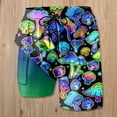 thumbnail image 3 of Womens Swim Shorts with Compresssion Liner 2026 Summer Casual Elastic Waist Leopard Print Board Shorts with Pockets Beachwear, 3 of 5