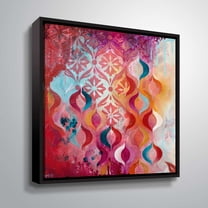 Artwall Sweet hot, Gallery Wrapped Floater-framed Canvas by Heather noel Robinson