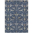 thumbnail image 2 of Addison Rugs Chantille Indoor/Outdoor Traditional Global Navy Machine Washable Rectangle Rug, 3' x 5', 2 of 8