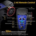 thumbnail image 4 of Bruce&Shark WLtoys 244016 RC Cars, 2.4GHz 1:24 Scale Remote Control Car, 2WD 15.5MPH High Speed Racing Car, Off Road RC Buggy with Batteries, 4 of 17