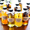 thumbnail image 6 of ACDANC 12 Pack 2 Oz Small Clear Glass Bottles with Lids&2 Funnels-60Ml Boston Round Sample Bottles for Potion,Juice,Ginger Shots,Oils,Whiskey,Wellness Shots,Mini Travel Bottles, 6 of 6