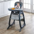 thumbnail image 4 of Badger Basket Envee II Baby High Chair with Play Table Conversion - Charcoal/Teal, 4 of 20