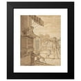 thumbnail image 2 of Jean Michel Moreau the Younger 12x14 Black Modern Framed Museum Art Print Titled - The Wager Won (1778), 2 of 5