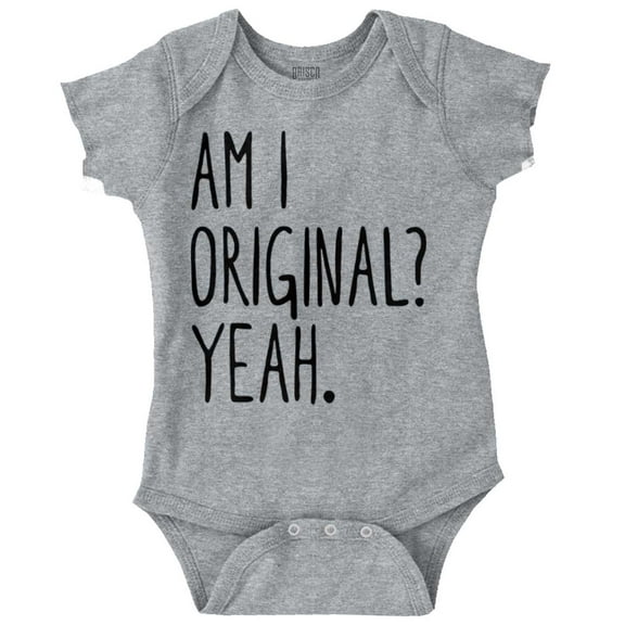 Im Original Cute One of a Kind Babies Romper Boys or Girls Infant Baby Brisco Brands 12M