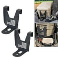 thumbnail image 1 of 2x UTV Cooler Soportes de montaje, para 26 Cooler Coating Resistente a la oxidación Cooler Mount, para Polaris, RZR 1000 XP/Turbo, Piezas de Yotijar Soportes enfriadores, 1 of 10