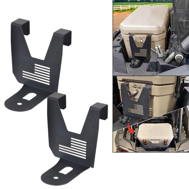 2x UTV Cooler Soportes de montaje, para 26 Cooler Coating Resistente a la oxidación Cooler Mount, para Polaris, RZR 1000 XP/Turbo, Piezas de Yotijar Soportes enfriadores