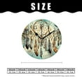 thumbnail image 2 of 12 Inch Wall Clock Battery Operated Silent Clock Decorative for Office, Kitchen, Outdoor, Living Room，Beautiful Dream Catcher Creative, 2 of 5