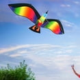 thumbnail image 3 of Cometa de pájaro vívida, fácil de volar Enorme envergadura con cola Cometas de animales Manga Cometas voladoras Juguetes para principiantes Sunnimix Pájaro 3D Cometa, 3 of 8