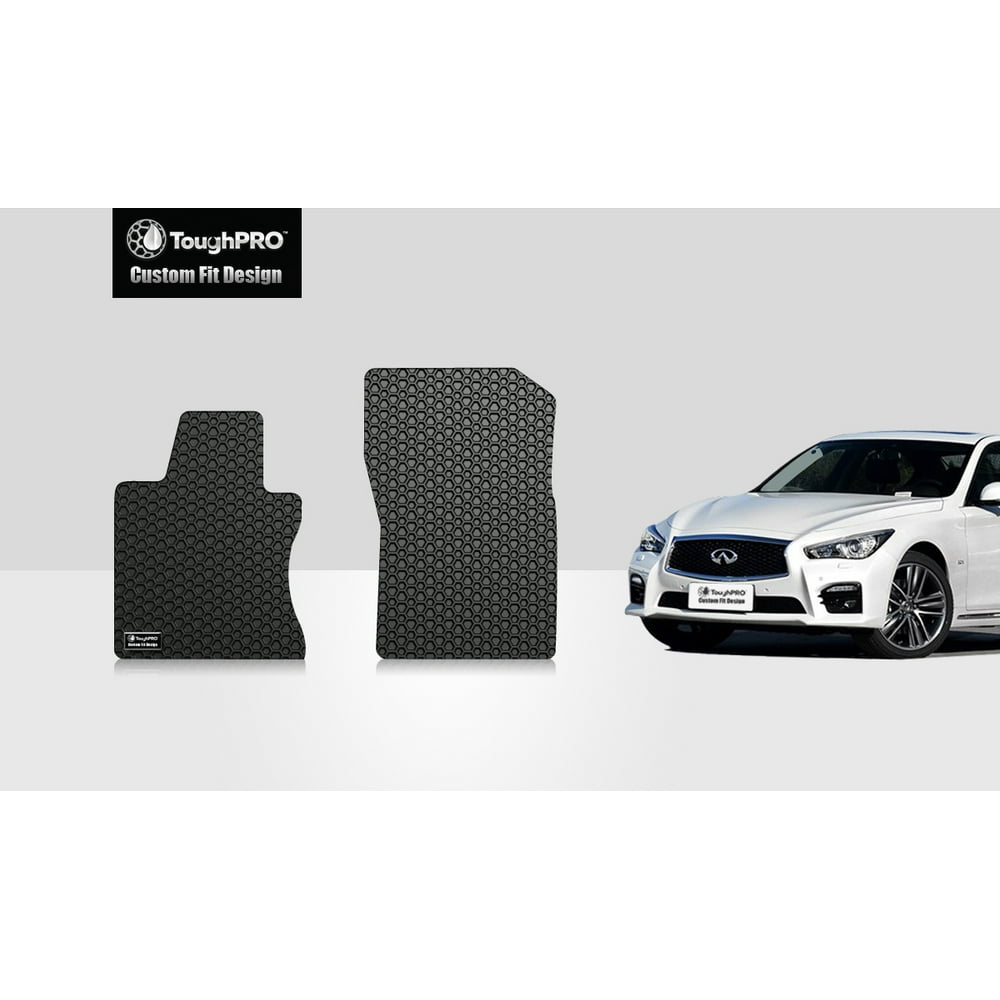 ToughPRO INFINITI Q50 Two Front Mats All Weather Heavy Duty