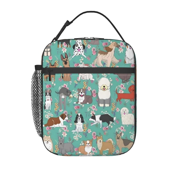 Dog Lover Lunch Bag Portable Thermal Lunch Box for Men and Women
