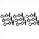thumbnail image 1 of Soporte de Barra de Cortina, Soporte de Barra de Cortina Doble de 9 Piezas, de Soporte de Barra Doble para Barras de Cortina de Sala de Estar y Dormitorio, 1 of 5
