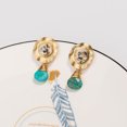 thumbnail image 3 of Womens Earrings Fashion All-match Fake Stone Stud Earrings Dangle Earrings, 3 of 9