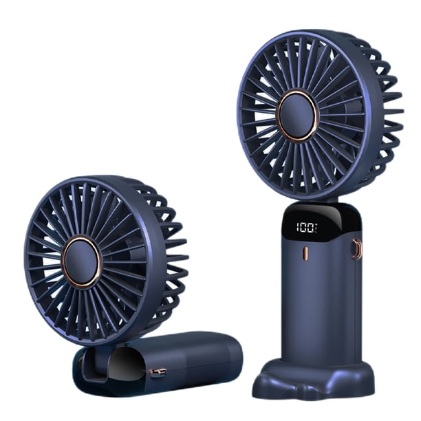 Ventilador plegable portátil Ventilador de refrigeración de verano con carga USB para acampar Senderismo Pesca