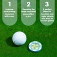 thumbnail image 2 of Golf Ball Marker with High Precision Green Reading Aid Golf Accessories for Men Women, 2 of 12