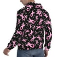 thumbnail image 6 of Sikiie Breast Cancer Awareness (2) Men's Hoodie, Essentials Hoodie, Sweatshirt, Pullover Hooded Sweatshirt for Men-Medium, 6 of 7