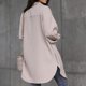 thumbnail image 4 of Puntoco - Cárdigan de solapa para mujer, manga larga, botones, camisa, prendas de vestir exteriores, liquidación Puntoco Puntoco-4622, 4 of 6