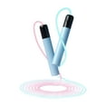 thumbnail image 3 of jinwen Jump Rope 2.8M/ 9.2 Feet with Comfortable Handles Skipping Rope Jumping Rope for Blue Black, 3 of 9