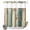 Brown, variant on No Hook Shower Curtain, Farmhouse Teal Brown Shower Curtains for Bathroom with See Through Top Window, Vintage Retro Ombre Wooden Waterproof & Washable Bath Curtain Extra Long 72"x96"