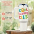 thumbnail image 5 of Daughter Birthday gifts, Daughter Gifts from Mom Dad, to My Daughters Tumbler 40Oz with Handle and Straw, Best Mothers Day Christmas Birthday Gift for Daughters, 5 of 6