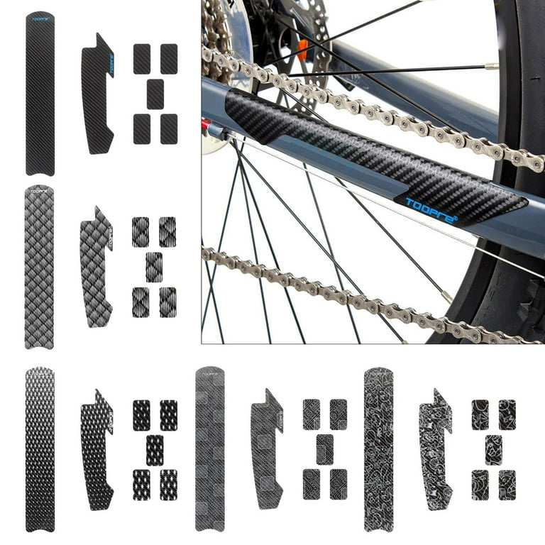 AOOOWER Bicycles Frame Chainstay Chain Protection Guard Cover Sticker Protective Film Bike Chainstay Protector for MTB Road Bike