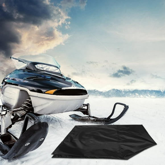 OULII 210T Oxford Cloth Sled Ski Cover Heavy Duty for Snowmobile and Trailer Use 1Set