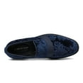 thumbnail image 4 of Bruno Marc Men's Dress Tuxedo Shoe Slip-on Classic Patent Leather Loafers, 4 of 5