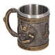 thumbnail image 2 of Taza con revestimiento de acero inoxidable, taza con revestimiento de acero inoxidable, taza de cerveza, taza medieval impulsada por el rendimiento, 2 of 8