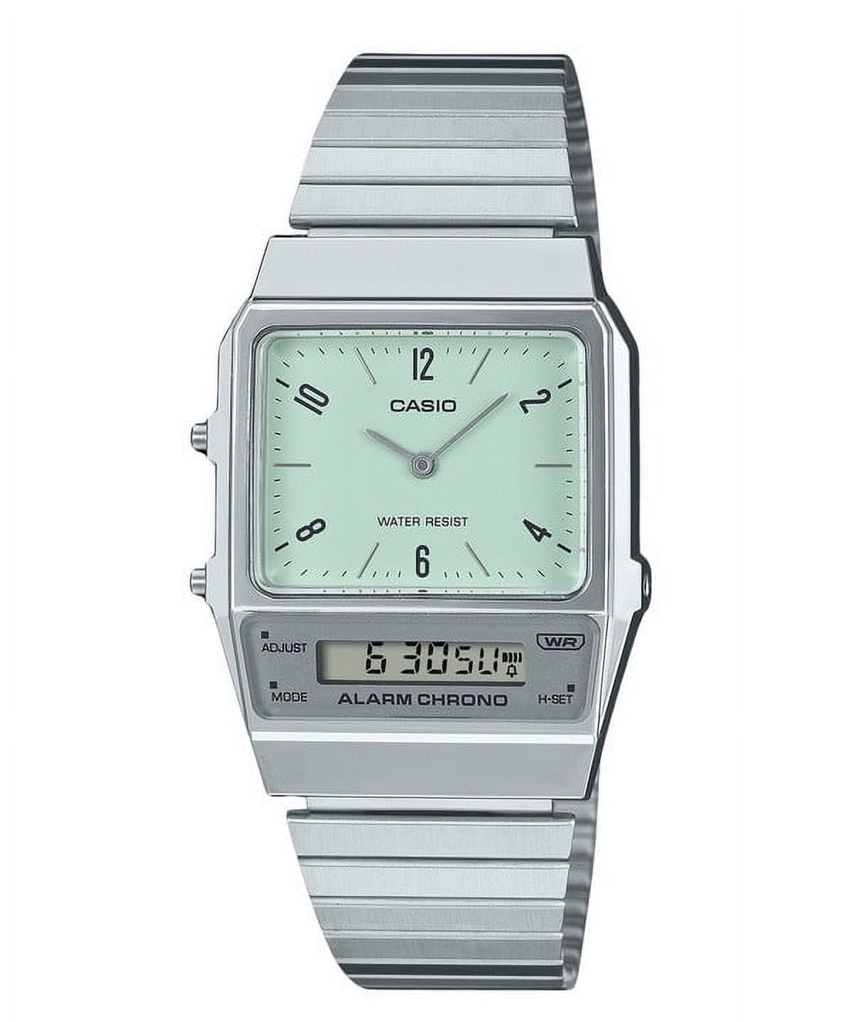Casio AQ-230A-2A2 Retro Turquoise Analog Digital Mens Watch