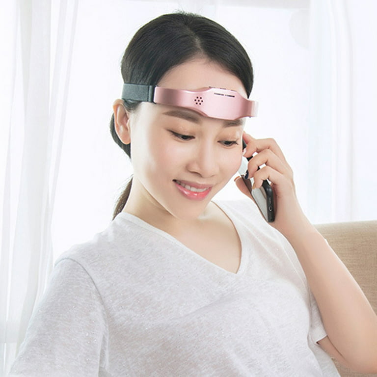 Greenred Electric Head Massager Headache Pressure Relief Acupuncture Sleep  Instrument Black