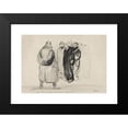 thumbnail image 2 of Jean-Louis Forain 24x18 Black Modern Framed Museum Art Print Titled - Empty -Handed. the Team of a Zeppelin (Probably 1915), 2 of 5