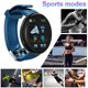 thumbnail image 4 of Reloj Inteligente D18S Pantalla A Color Fitness Podómetro Relojes Deportivos De Moda Reloj Inteligente A Prueba De Agua Advancent EL017348-02, 4 of 5