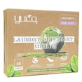 thumbnail image 1 of Lightweight Laundry Sheets (40 Pcs) - Concentrated Laundry Tablets with Advanced Surfactants & Enzymes, Plant-Based Stain-Free Cleaning for HE Washers, Lavender Scent, Plastic-Free Packaging, 1 of 6