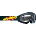 thumbnail image 2 of FMF PowerCore Assault MX Offroad Goggles Gray w/Silver Mirror Lens, 2 of 11