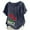 Navy, variant on Women Summer Rose Print Short Sleeve Top Tee Graphic Cute T-Shirt,Women's Dressy Casual Tops Business Work Blouses White Button Down Shirts
