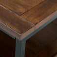 thumbnail image 7 of Simpli Home Skyler 48 inch Wide Solid Mango Wood Industrial Coffee Table in Dark Cognac Brown, 7 of 7
