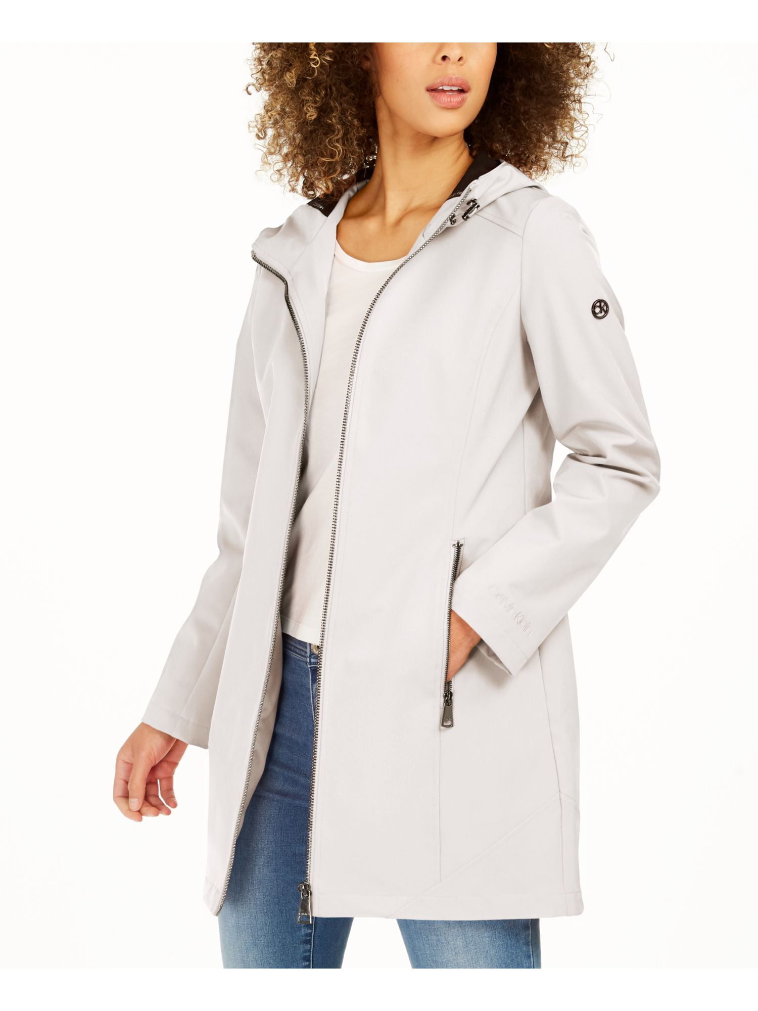 calvin klein womens rain coat