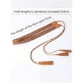 thumbnail image 3 of YooGuoGuo Women's Boho Tie Waist Belt Tassel Hollow Out Leather Belts, 3 of 4