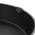 thumbnail image 5 of MegaChef 10 inch Round Preseasoned Cast Iron Frying Pan with Handle in Black, 5 of 5