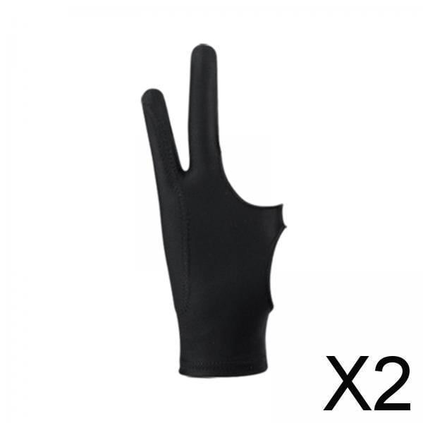 2x Guantes de Dibujo Digital Hugo Guante de Dibujo para Mano Derecha Izquierda